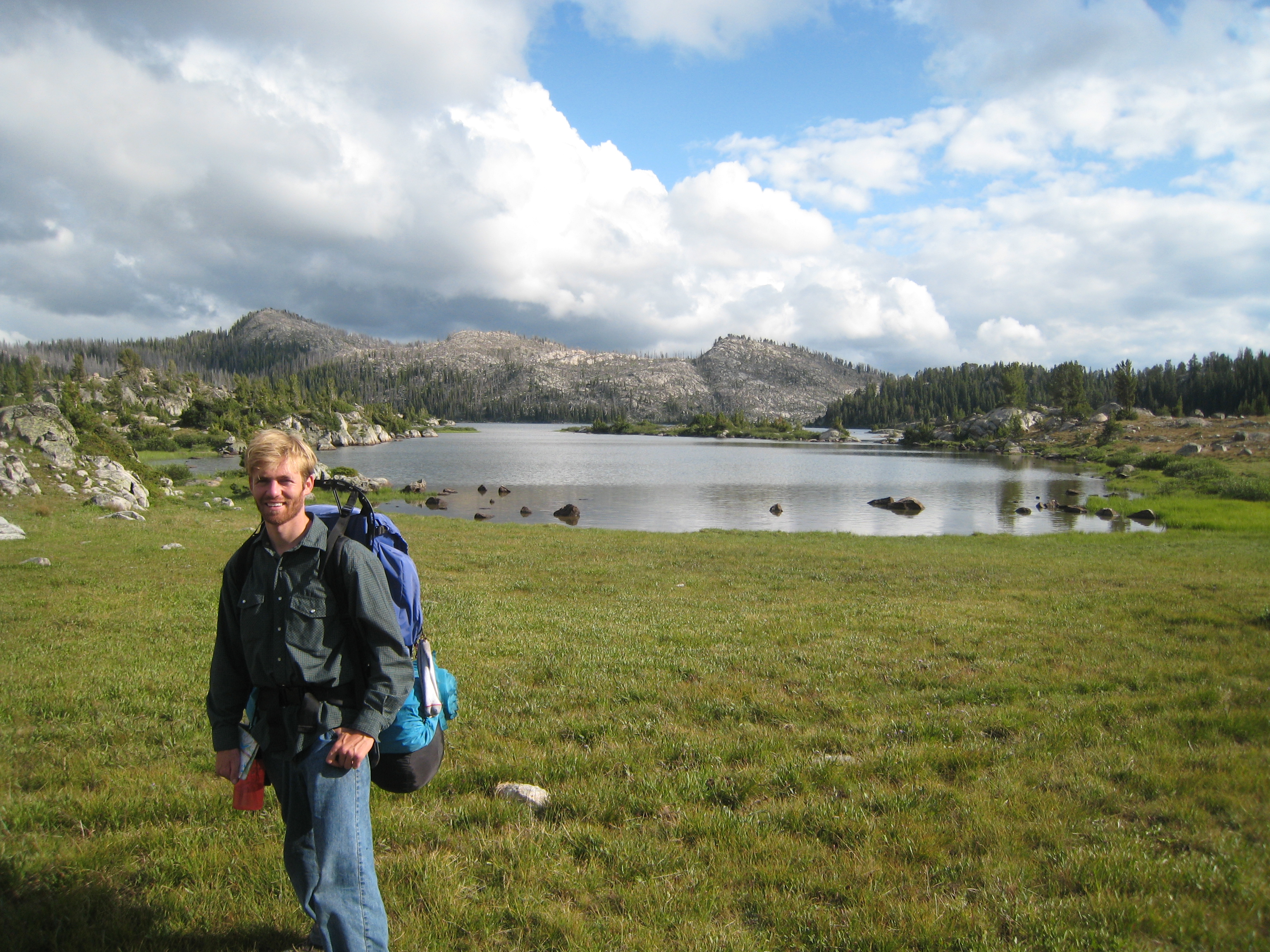 2009 Wind River Trip - Day 2 - Lake Ethel to Mount Victor